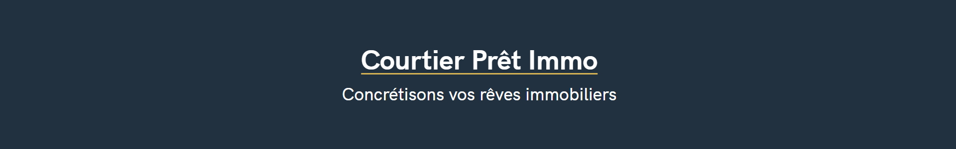 Image de couverture de Courtier Prêt Immo