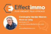 Logo de Effectimmo - Christophe Vander Meeren