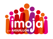 Logo de imoja par Aiguillon