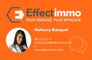 Logo de Effectimmo - Mallaury Blanquet