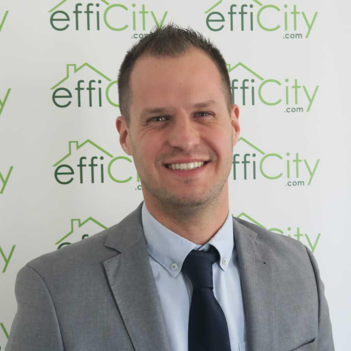 Logo de efficity immobilier - Cyrille Monnier