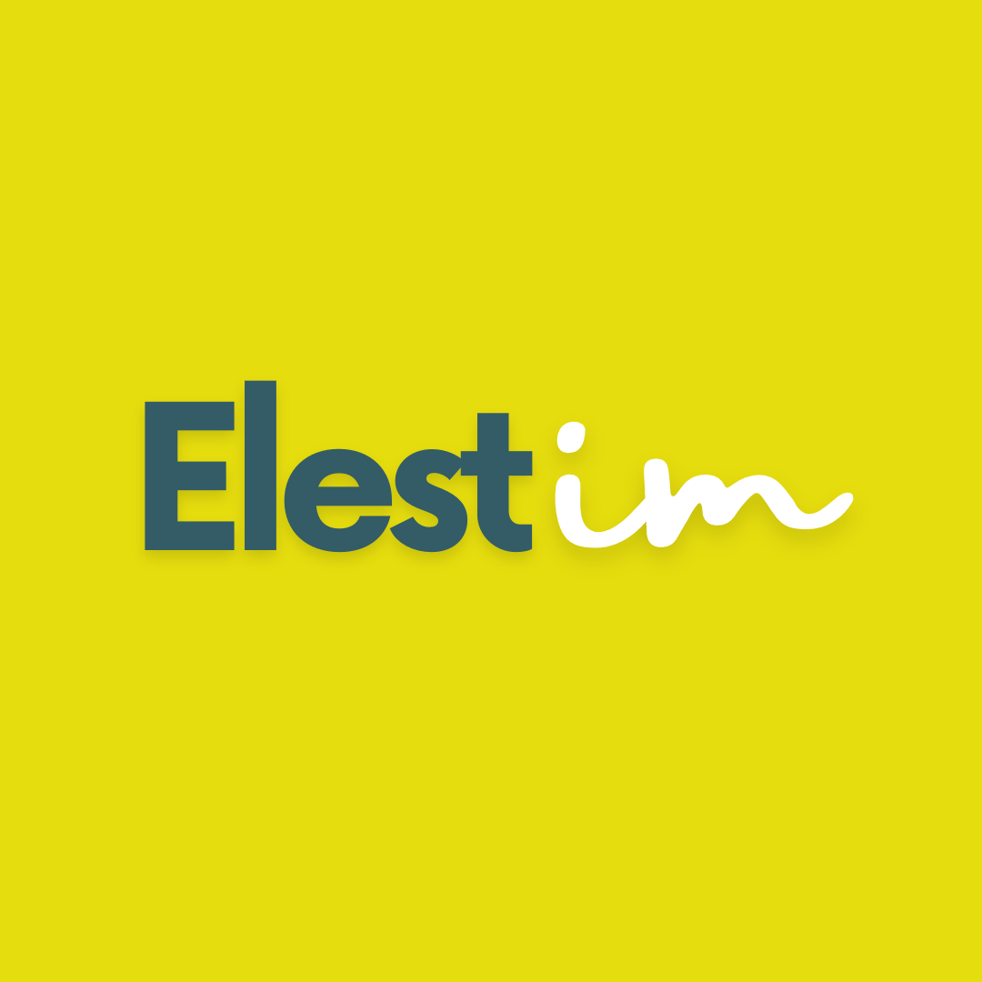 Logo de Elestim, l'immobilier juste et transparent