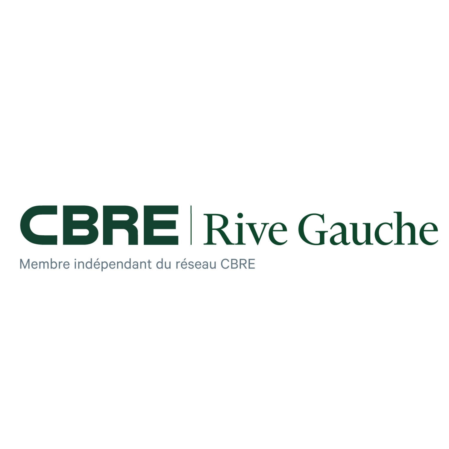 Logo de Rive Gauche CBRE