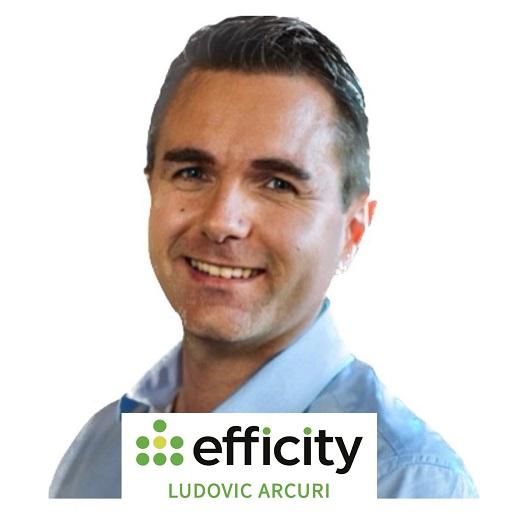 Logo de efficity immobilier - Ludovic Arcuri